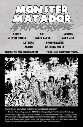 Read MONSTER MATADOR: AFRIPOCALYPSE  2 Page 2 in English