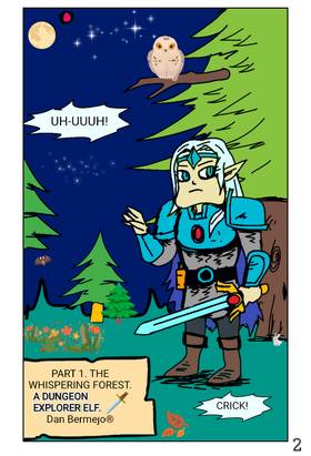 Read A DUNGEON EXPLORER ELF   1 Page 2 in English