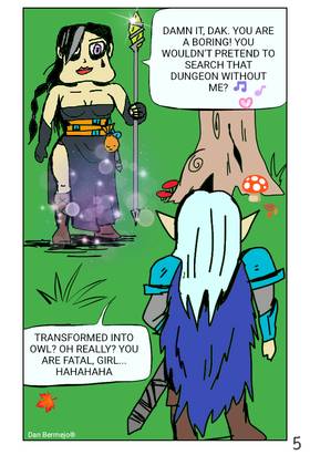 Read A DUNGEON EXPLORER ELF   1 Page 5 in English