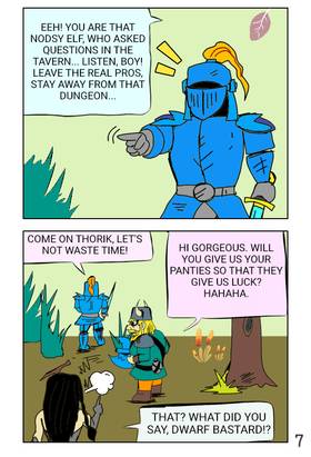 Read A DUNGEON EXPLORER ELF   1 Page 7 in English