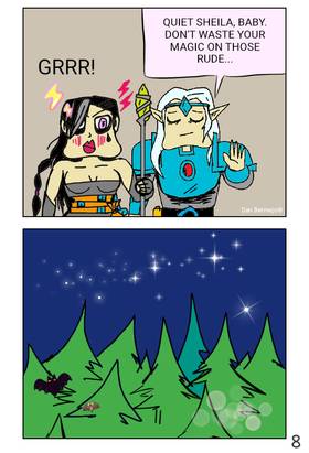 Read A DUNGEON EXPLORER ELF   1 Page 8 in English