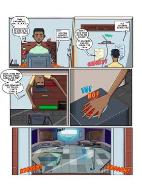 Read Gadgetor the origin   3 Page 8 in English