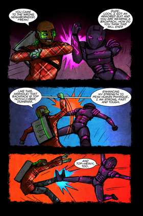 Read Nightfighter Omega  1 Page 8 in English