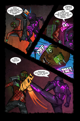 Read Nightfighter Omega  1 Page 9 in English