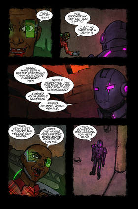Read Nightfighter Omega  1 Page 10 in English