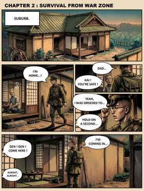 CHAPTER 2 : SURVIVAL FROM WAR ZONE