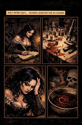 Read Velmora: The Curse of Noctheria  1 Page 7 in English