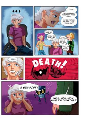 Read Robot Hero: Meddle  4 Page 4 in English