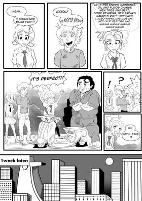 Read Robot Hero: Meddle  4 Page 8 in English