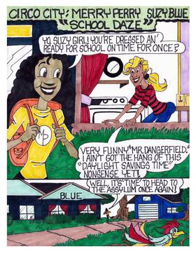 Read MERRY PERRY AND SUZY BLUE  1 Page 2 in English
