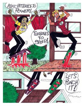Read MERRY PERRY AND SUZY BLUE  1 Page 4 in English
