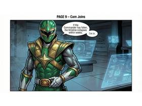Read Power rangers omega war  1 Page 10 in English