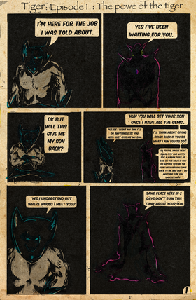 Read tiger series  1 Page 3 in English
