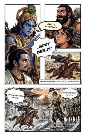 Read GATOTKACA THE LAST LIGHT OF PRINGGONDANI  1 Page 9 in English