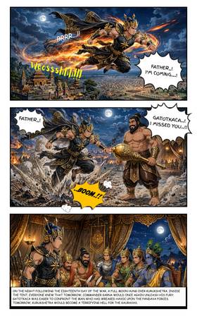 Read GATOTKACA THE LAST LIGHT OF PRINGGONDANI  1 Page 10 in English