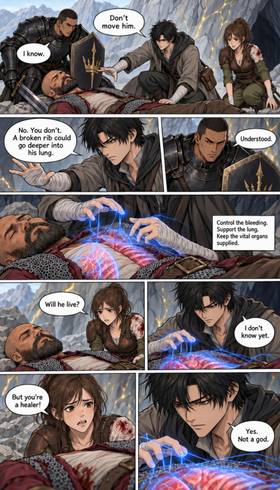 Read Healer for Hire — Comic Edition  3 Page 5 in English