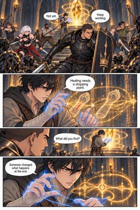 Read Healer for Hire — Comic Edition  5 Page 7 in English