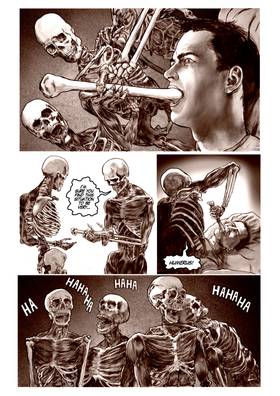 Read They're Visiting Me in the Middle of the Night and Replacing My Bones  1 Page 5 in English