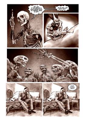 Read They're Visiting Me in the Middle of the Night and Replacing My Bones  1 Page 6 in English