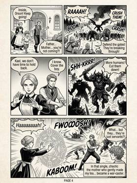 Read The Demon Princess Grows stronger on My devotion   1 Page 5 in English