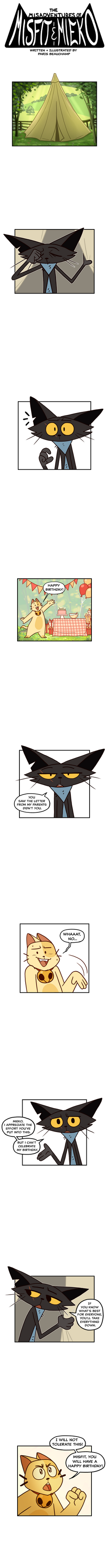 A Cat-astrophic Birthday