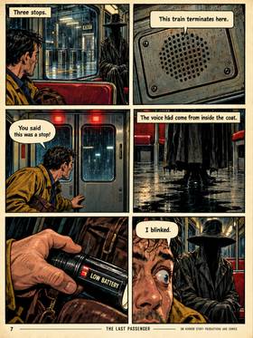 Read the last pasenger  1 Page 8 in English