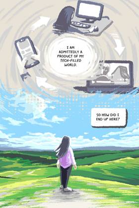Read Beyond the Road - a graphic memoir about rediscovering adventure  1 Page 2 in English