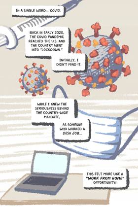 Read Beyond the Road - a graphic memoir about rediscovering adventure  1 Page 4 in English