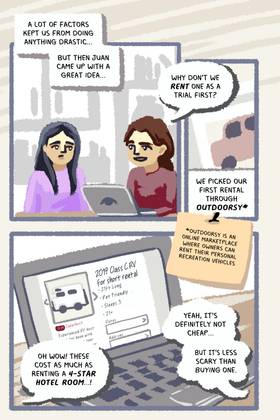 Read Beyond the Road - a graphic memoir about rediscovering adventure  1 Page 9 in English