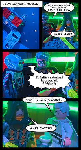Read Neon Slayer: Dark Skulls  3 Page 2 in English