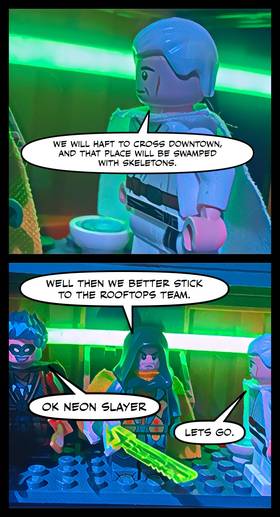 Read Neon Slayer: Dark Skulls  3 Page 3 in English