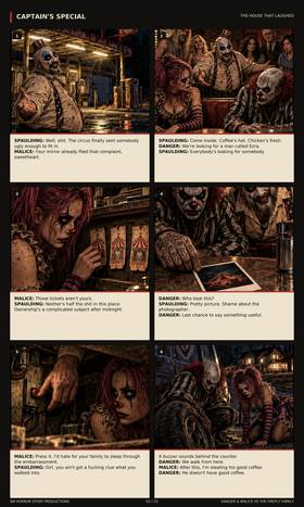 Read danger and malice vs the firefly family  1 Page 3 in English