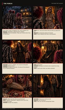 Read danger and malice vs the firefly family  1 Page 4 in English