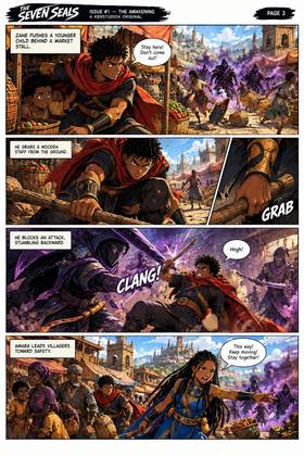 Read The Seven Seals   1 Page 4 in English