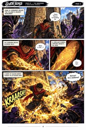 Read The Seven Seals   1 Page 5 in English