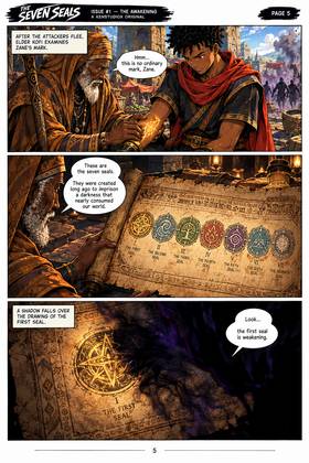 Read The Seven Seals   1 Page 6 in English