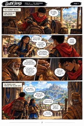 Read The Seven Seals   1 Page 8 in English