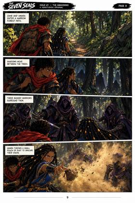 Read The Seven Seals   1 Page 10 in English