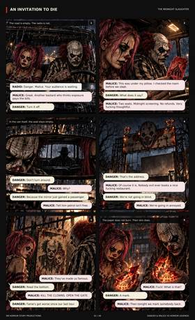 Read danger and malice meet horror legends  1 Page 2 in English