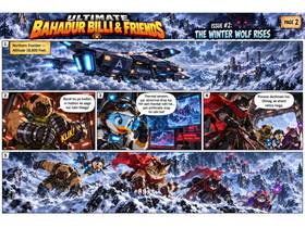 Read Bahadur billi hindi manga style jungle war  1 Page 3 in Hindi