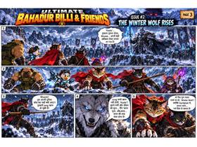 Read Bahadur billi hindi manga style jungle war  1 Page 4 in Hindi