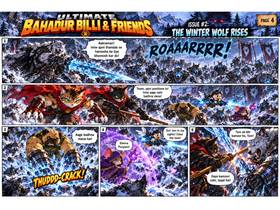 Read Bahadur billi hindi manga style jungle war  1 Page 5 in Hindi