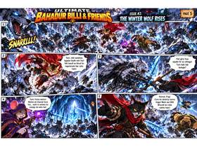 Read Bahadur billi hindi manga style jungle war  1 Page 6 in Hindi