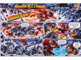 Read Bahadur billi hindi manga style jungle war  1 Page 10 in Hindi