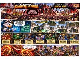 Read Bahadur billi hindi manga style jungle war  2 Page 4 in Hindi