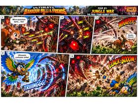 Read Bahadur billi hindi manga style jungle war  2 Page 7 in Hindi