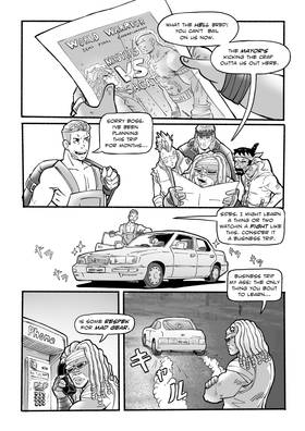Read Drive: A Street Fighter Story  1 Page 2 in English