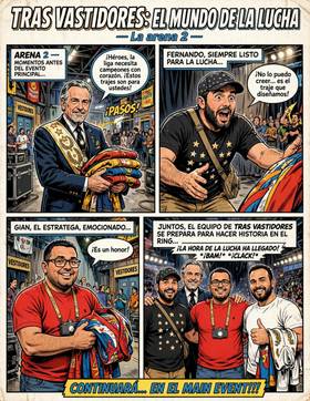 Read Tras Vastidores: El Mundo de la Lucha  1 Page 6 in Spanish