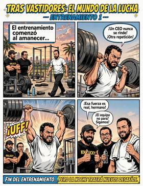Read Tras Vastidores: El Mundo de la Lucha  1 Page 7 in Spanish