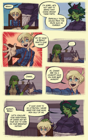 Read Chans and the Southern Wilds  12 Page 1 in English